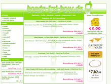 Tablet Screenshot of handy-frei-haus.de